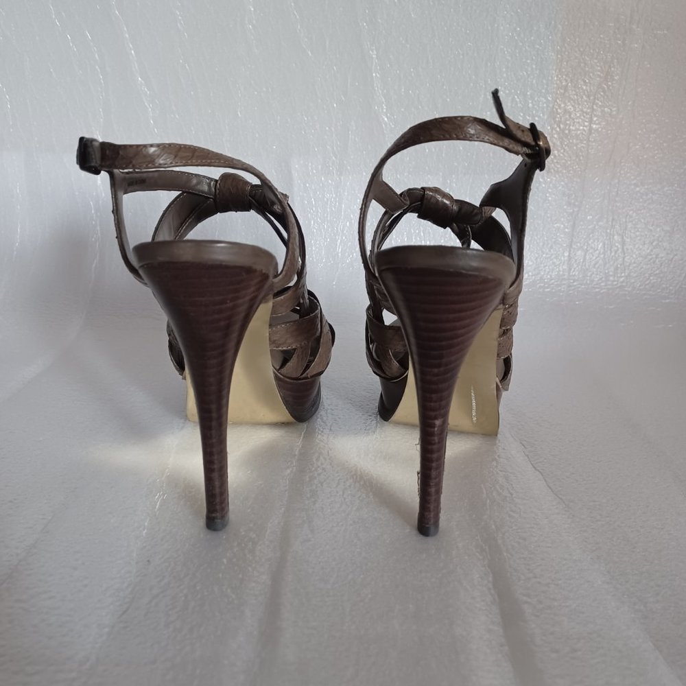Bebe Brown High Heels 10M - Picture 6 of 15